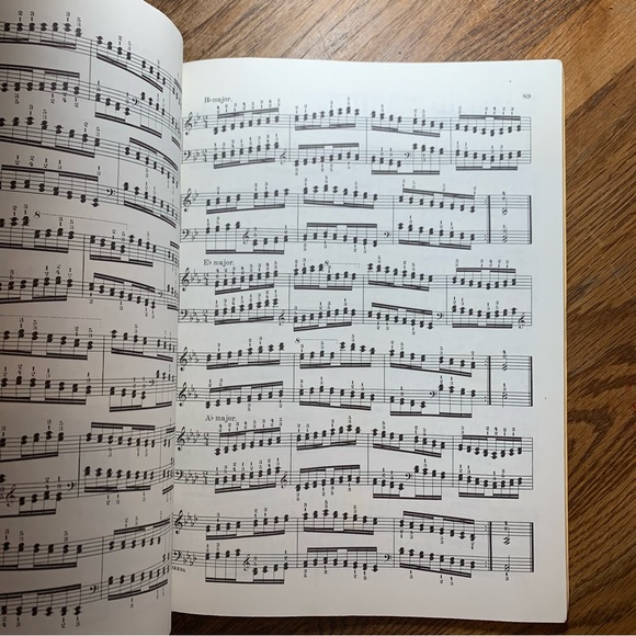 Piano music book finger exercises - Picture 6 of 7